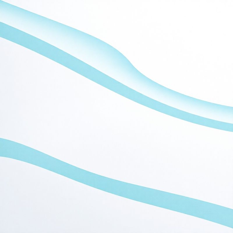 Ozadje kontaktne strani z alpskimi svetlobnimi toni in teal črtami